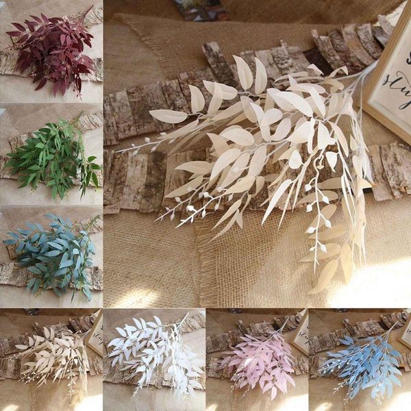 decorative flowers & wreaths simulation put bunch of willow leaves home decoration plant wedding shooting accessories
decorative flowers & wreaths simulation put bunch of willow leaves home decoration plant wedding shooting accessories