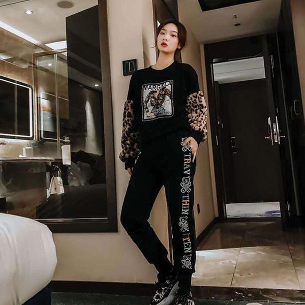 women's pants & capris cotton casual trousers wonmen's sports micro fat heavy industry printing loose slimm, Black;white
women's pants & capris cotton casual trousers wonmen's sports micro fat heavy industry printing loose slimm, Black;white