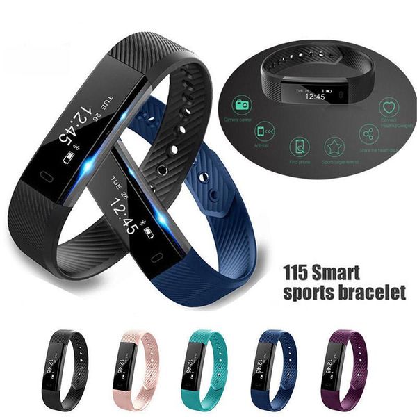 smart wristbands bracelet sports watch waterproof pedometer color screen fitness running walking monitor id115
smart wristbands bracelet sports watch waterproof pedometer color screen fitness running walking monitor id115
