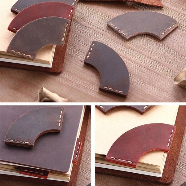 bookmark 1pcs leather handcrated vintage bookmarks book mini corner page memo mark label
bookmark 1pcs leather handcrated vintage bookmarks book mini corner page memo mark label