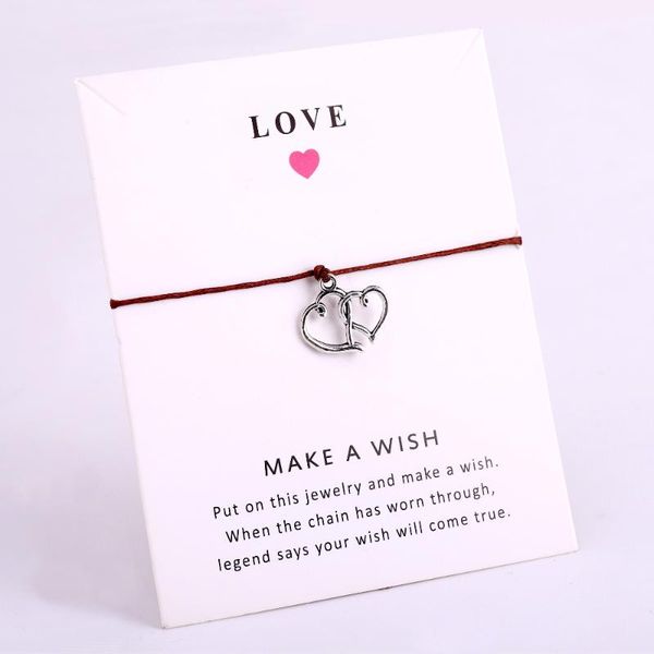 charm bracelets double heart rope chain jewelry women boy girl friend christmas gift drop, Golden;silver
charm bracelets double heart rope chain jewelry women boy girl friend christmas gift drop, Golden;silver
