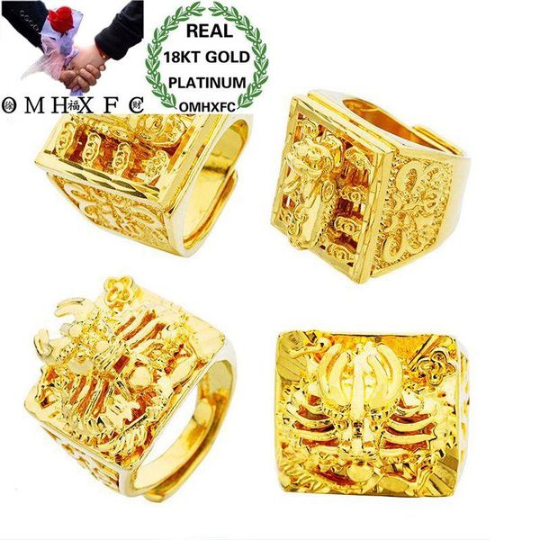 cluster rings omhxfc wholesale european fashion man male party birthday wedding gift square dragon pixiu resizable 18kt real gold ring ri101, Golden;silver
cluster rings omhxfc wholesale european fashion man male party birthday wedding gift square dragon pixiu resizable 18kt real gold ring ri101, Golden;silver