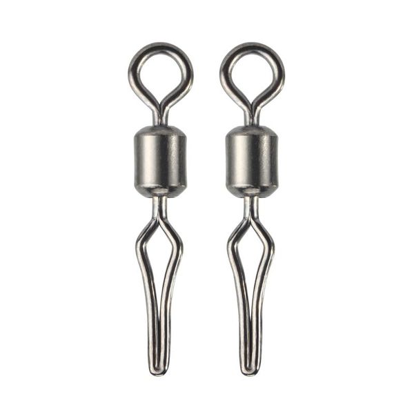 30pcs swivel fishing hook connector with side line clip fish hooks rolling snap accessorries
30pcs swivel fishing hook connector with side line clip fish hooks rolling snap accessorries