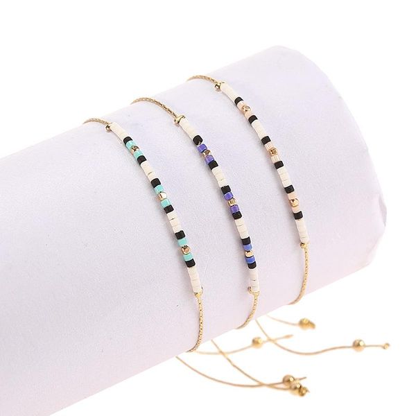 beaded, strands miyuki beads bracelet for women bohemian with japanese fashion jewerly, Black
beaded, strands miyuki beads bracelet for women bohemian with japanese fashion jewerly, Black