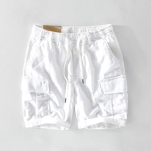 men's shorts t116 spring summer men cargo casual minimalist style sport multi-pocket drawstring elastic waist cotton linen zipper 3xl, White;black
men's shorts t116 spring summer men cargo casual minimalist style sport multi-pocket drawstring elastic waist cotton linen zipper 3xl, White;black