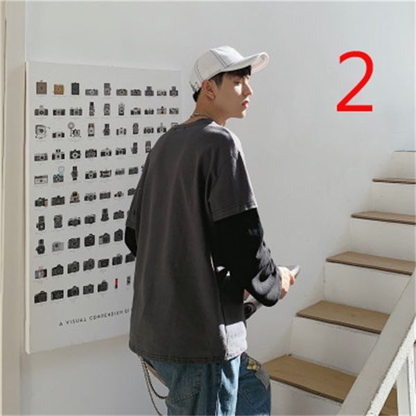 t shirts spring and autumn sweater men's round neck heing solid cotton jacket, White;black
t shirts spring and autumn sweater men's round neck heing solid cotton jacket, White;black
