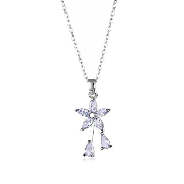 pendant necklaces jewellery crystal eye small flower zircon jewelry collarbone neck women's choker bridal wedding necklace for women gi, Silver
pendant necklaces jewellery crystal eye small flower zircon jewelry collarbone neck women's choker bridal wedding necklace for women gi, Silver