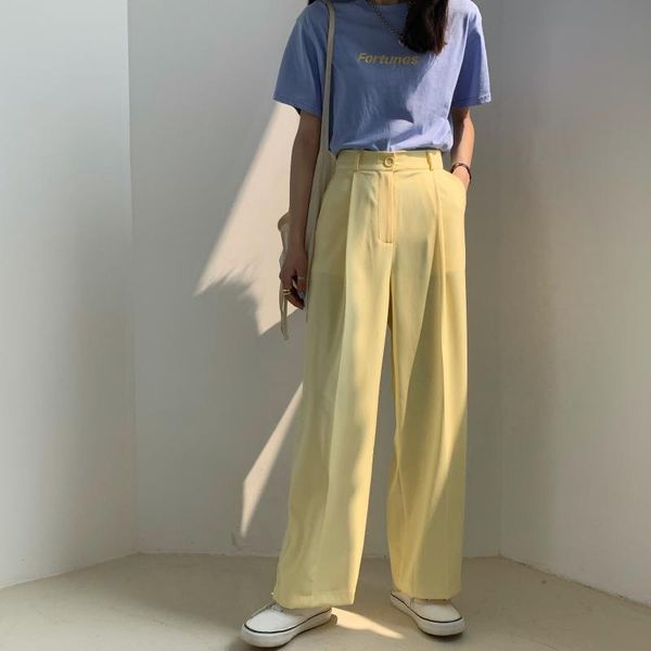 women's pants & capris high waist straight wide leg women solid elegant work office lady plus size trousers maxi loose blazer 2021, Black;white
women's pants & capris high waist straight wide leg women solid elegant work office lady plus size trousers maxi loose blazer 2021, Black;white