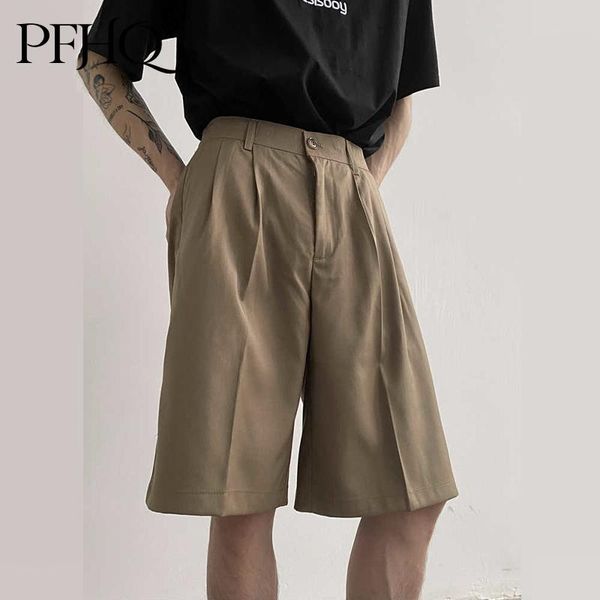 men's shorts pfhq knee length suit men 2021 summer korean versatile loose straight casual balck grey khaki bottoms 21d5258, White;black
men's shorts pfhq knee length suit men 2021 summer korean versatile loose straight casual balck grey khaki bottoms 21d5258, White;black