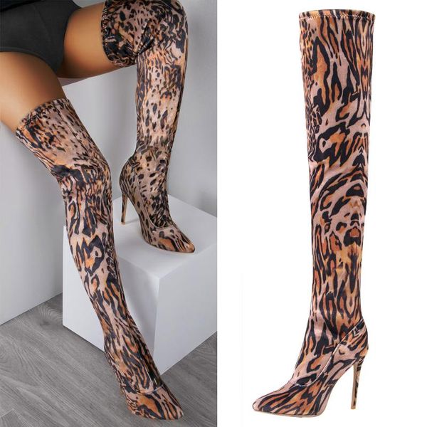 boots women's pointed toe stiletto super high heel over knee unique leopard sdezipper faux suede rubber sole winter, Black
boots women's pointed toe stiletto super high heel over knee unique leopard sdezipper faux suede rubber sole winter, Black