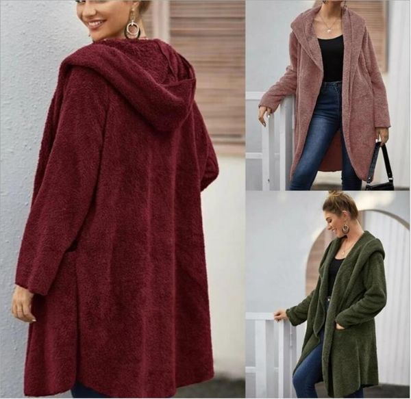 women's trench coats long one-piece hat loose-fitting solid-color double-faced cashmere open coat, Tan;black
women's trench coats long one-piece hat loose-fitting solid-color double-faced cashmere open coat, Tan;black