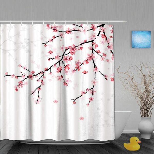 polyester fabric shower curtain set with 12 plastic hooks decorative bath cherry blossom pink floral flowers 72x78 inch curtains
polyester fabric shower curtain set with 12 plastic hooks decorative bath cherry blossom pink floral flowers 72x78 inch curtains