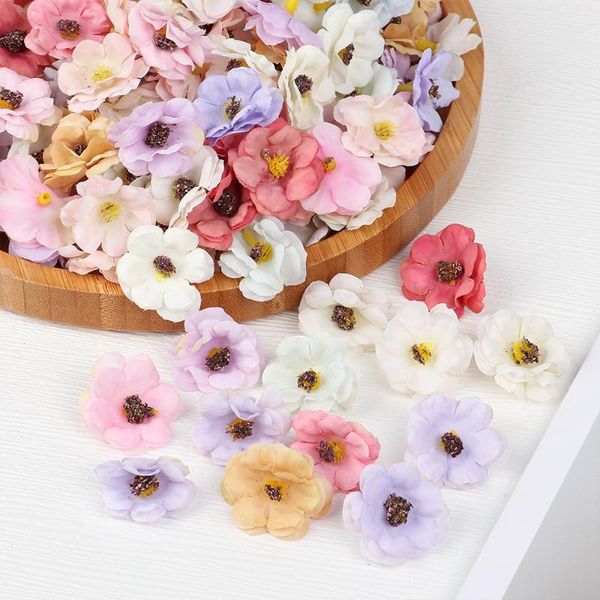 decorative flowers & wreaths 30pcs 3cm artificial daisy flower heads three-layers silk petal diy decoration accessories party supplies headd
decorative flowers & wreaths 30pcs 3cm artificial daisy flower heads three-layers silk petal diy decoration accessories party supplies headd