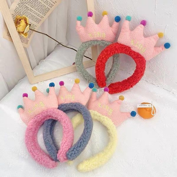 king queen crown plush headbands for women girls cute hair holder hairbands bands headwear accessories face washing1
king queen crown plush headbands for women girls cute hair holder hairbands bands headwear accessories face washing1