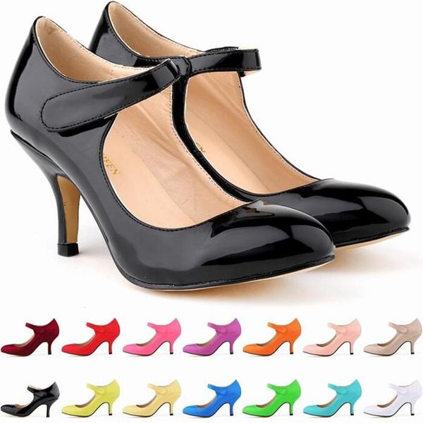 dress shoes women buckle pointed toe 6cm high heels fashion pumps wedding business working woman zapatos mujer, Black
dress shoes women buckle pointed toe 6cm high heels fashion pumps wedding business working woman zapatos mujer, Black
