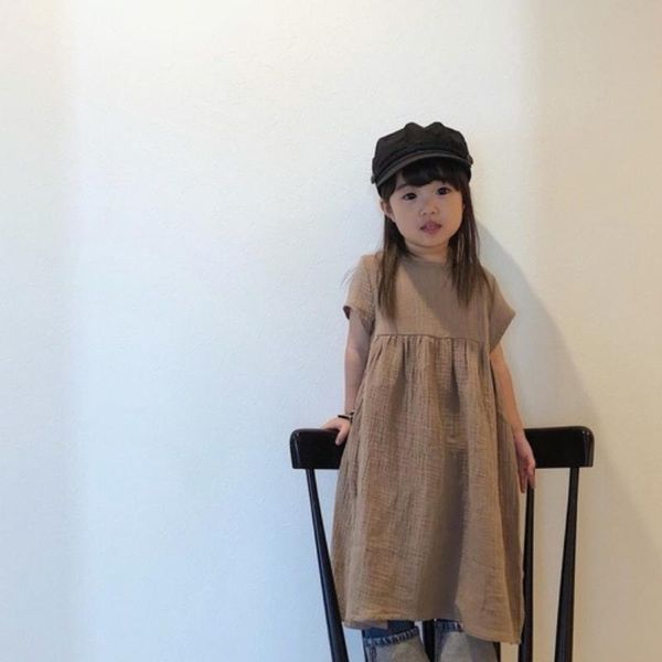 girl kids dress 2021 spring and summer solid color small crew neck simple double yarn childrens mother-and-son outfit girl's dresses, Red;yellow
girl kids dress 2021 spring and summer solid color small crew neck simple double yarn childrens mother-and-son outfit girl's dresses, Red;yellow