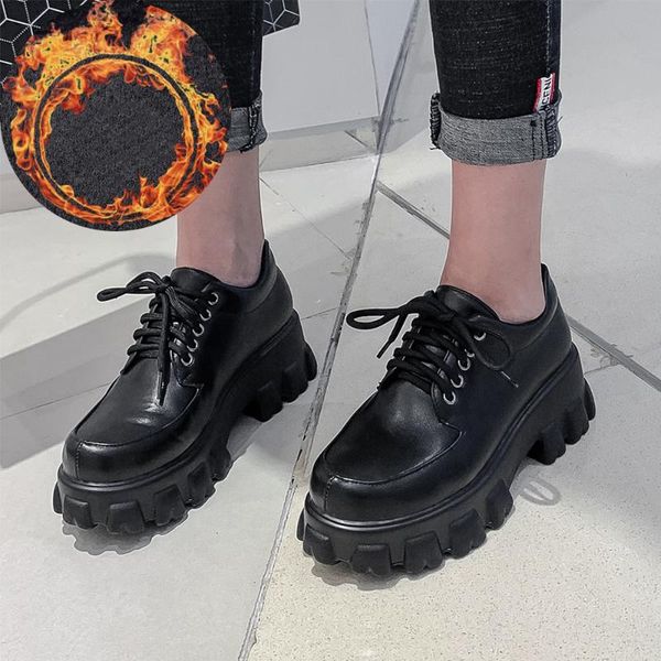 dress shoes plus size 34-46 spring\winter british leather women square heel platform woman lace-up oxford for, Black
dress shoes plus size 34-46 spring\winter british leather women square heel platform woman lace-up oxford for, Black