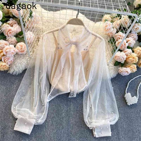 blouses women spring autumn chiffon vintage solid stand slim blusas largas korean chic fashion wild shirts 210531, White
blouses women spring autumn chiffon vintage solid stand slim blusas largas korean chic fashion wild shirts 210531, White