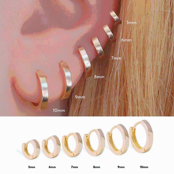 hoop & huggie andywen 925 sterling silver gold plain 5mm 6mm 7mm 8mm 9mm 10mm huggies piercing clips luxury pendiente loops earring, Golden;silver
hoop & huggie andywen 925 sterling silver gold plain 5mm 6mm 7mm 8mm 9mm 10mm huggies piercing clips luxury pendiente loops earring, Golden;silver