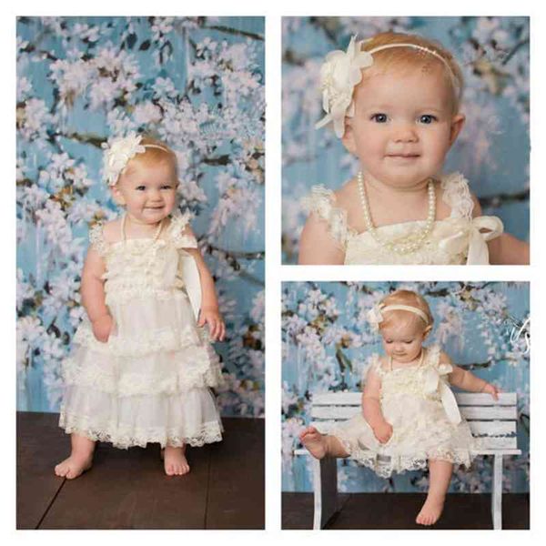 children's skirt girls chiffon lace dress suspender princess, White
children's skirt girls chiffon lace dress suspender princess, White