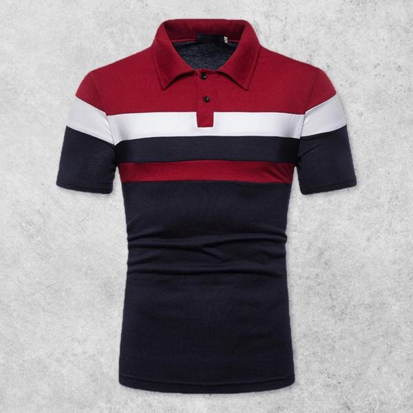men summer fashion printed striped color-matching shirt lapel short sleeve for daily wear men's clothing 2021 t-shirts, White;black
men summer fashion printed striped color-matching shirt lapel short sleeve for daily wear men's clothing 2021 t-shirts, White;black
