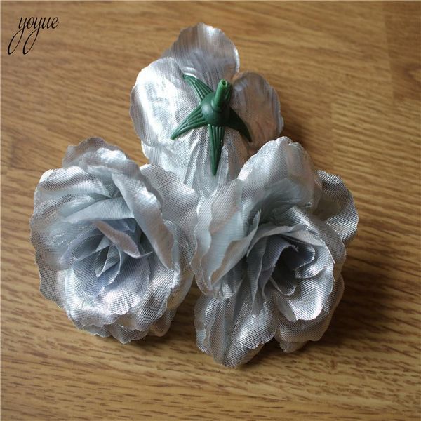 pcs 6cm width silver silk rose artificial flower wedding leaves decoration items wreath diy handicraft flowers fake decorative & wreaths
pcs 6cm width silver silk rose artificial flower wedding leaves decoration items wreath diy handicraft flowers fake decorative & wreaths