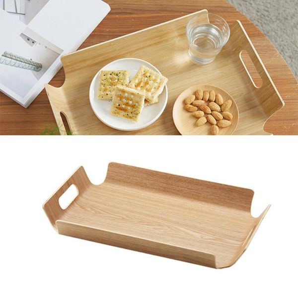 kitchen storage & organization 1pc wooden tray decorative teaboard serving trays holder for pastry fruit breakfast
kitchen storage & organization 1pc wooden tray decorative teaboard serving trays holder for pastry fruit breakfast