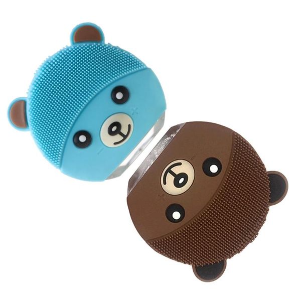 smart electric toothbrush mini bear face cleansing brush usb rechargeable silicone facial cleanser deep pore cleaning water-resistant retail
smart electric toothbrush mini bear face cleansing brush usb rechargeable silicone facial cleanser deep pore cleaning water-resistant retail