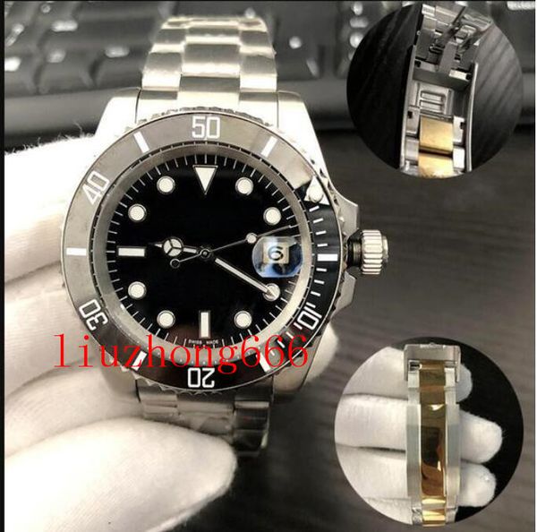glide lock watches luxury ceramic bezel sapphire mens 2813 mechanical automatic movement ss fashion watch men's designer watchess wrist, Slivery;brown
glide lock watches luxury ceramic bezel sapphire mens 2813 mechanical automatic movement ss fashion watch men's designer watchess wrist, Slivery;brown
