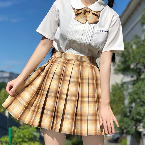 spring jk uniform skirt japanese line-up high waist pleated female autumn/winter woman skirts, Black
spring jk uniform skirt japanese line-up high waist pleated female autumn/winter woman skirts, Black