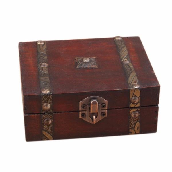 storage boxes & bins handmade classical wooden jewelry box treasure case vintage metal lock decorative trinket organizer
storage boxes & bins handmade classical wooden jewelry box treasure case vintage metal lock decorative trinket organizer