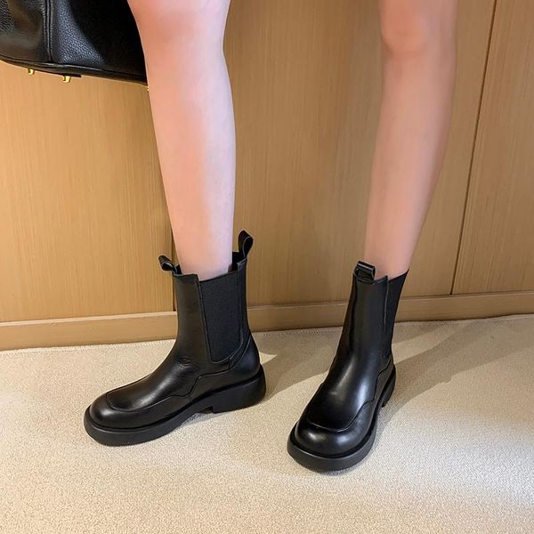 boots ins elegant genuine leather autumn and winter shoes for women platform chunky heels pumps est party basic woman, Black
boots ins elegant genuine leather autumn and winter shoes for women platform chunky heels pumps est party basic woman, Black