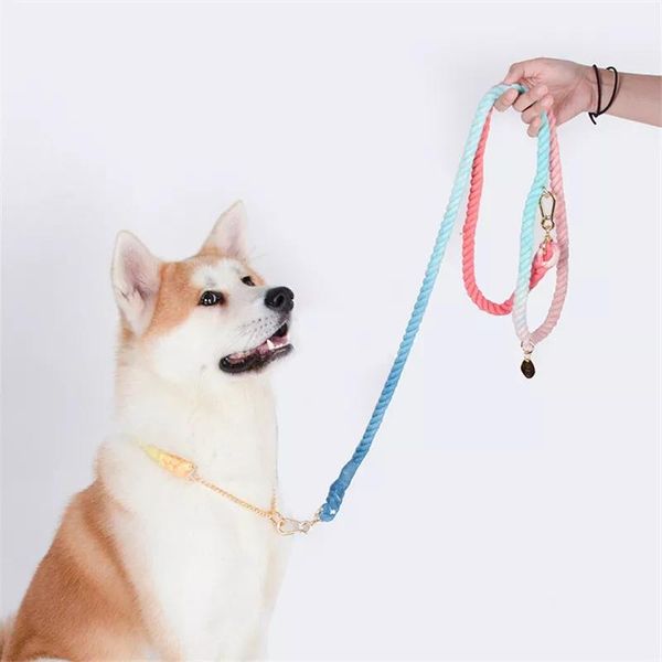 dog leash round cotton dogs lead rope colorful pet long leashes belt outdoor walking training leads ropes collar tag,id card
dog leash round cotton dogs lead rope colorful pet long leashes belt outdoor walking training leads ropes collar tag,id card