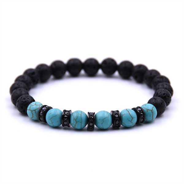 beaded, strands vintage natural stone beads bracelet men blue strand bracelets bangles women fashion jewelry, Black
beaded, strands vintage natural stone beads bracelet men blue strand bracelets bangles women fashion jewelry, Black