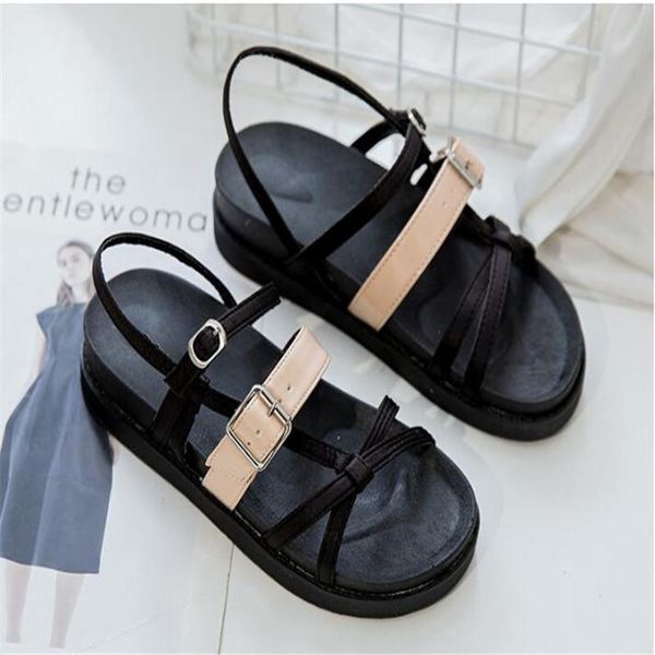 sandals 2021 summer net red thick bottom roman beach shoes korean students all-match word female flat, Black
sandals 2021 summer net red thick bottom roman beach shoes korean students all-match word female flat, Black