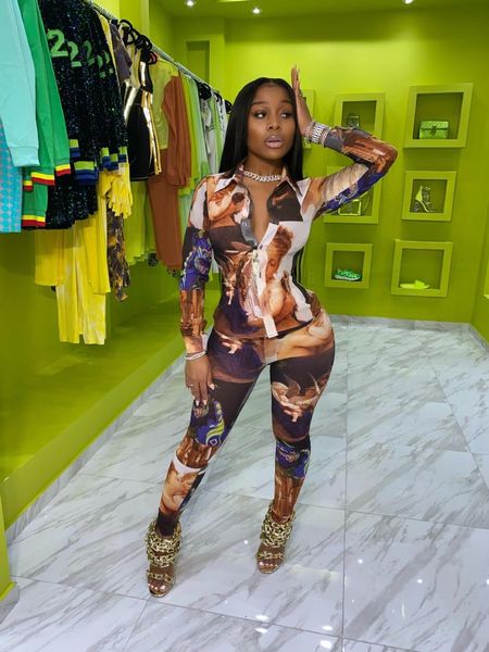 women's two piece pants autumn winter casual printed short-sleeved mid-waist one-piece jumpsuit button 2-piece trouser suit, White
women's two piece pants autumn winter casual printed short-sleeved mid-waist one-piece jumpsuit button 2-piece trouser suit, White