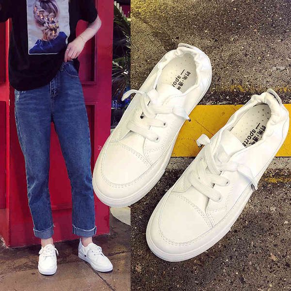 dress shoes spring/autumn with white woman flat leather canvas female board casual sneakers nerj, Black
dress shoes spring/autumn with white woman flat leather canvas female board casual sneakers nerj, Black