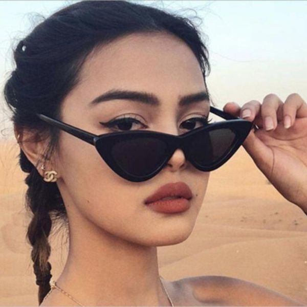fashion sunglasses frames vintage women retro small cat eye sun glasses designer colorful eyewear for female, Black
fashion sunglasses frames vintage women retro small cat eye sun glasses designer colorful eyewear for female, Black