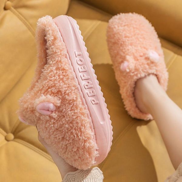 slippers winter platform women girl korean style cartoon lovely indoor home cotton shoes ladies soft slip-on plush warm slides, Black
slippers winter platform women girl korean style cartoon lovely indoor home cotton shoes ladies soft slip-on plush warm slides, Black