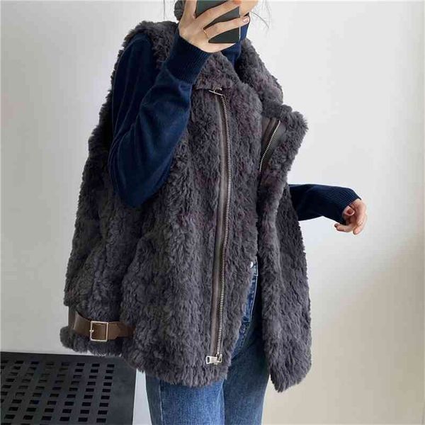 awinter fur women sleeveless vest thickened casual simplicity lapel pure color versatile motorcycle jacket 210520, Black;white
awinter fur women sleeveless vest thickened casual simplicity lapel pure color versatile motorcycle jacket 210520, Black;white
