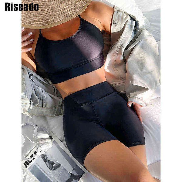 riseado high waist bikinis swimsuit new black swimwear for women beachwear sporty biquinis set boyleg women's bathing suits, White;black
riseado high waist bikinis swimsuit new black swimwear for women beachwear sporty biquinis set boyleg women's bathing suits, White;black