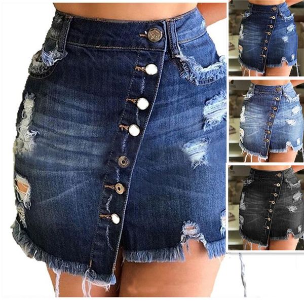 skirts 2021 women's hip skirt solid color denim women fashion mini micro pus size jean a line, Black
skirts 2021 women's hip skirt solid color denim women fashion mini micro pus size jean a line, Black