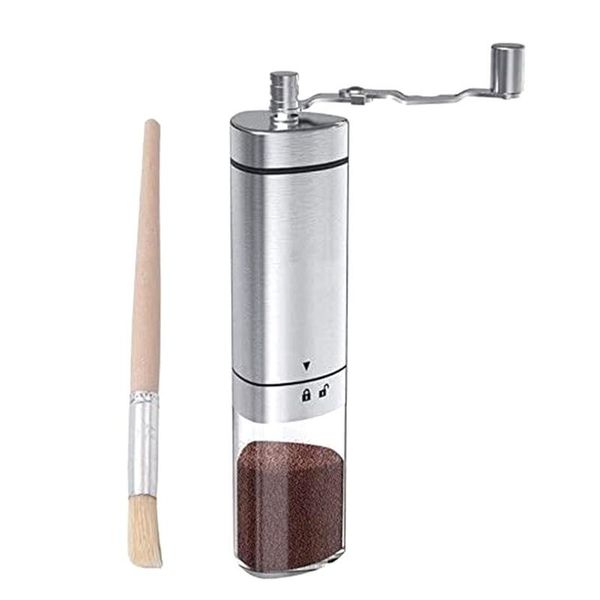 manual coffee grinders grinder stainless steel,portable hand bean with adjustable conical burr brush,for espresso
manual coffee grinders grinder stainless steel,portable hand bean with adjustable conical burr brush,for espresso