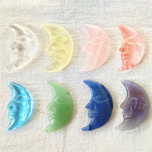 decorative objects & figurines 1pc natural crystal quartz moon face gemstone decoration crafts diy gift unperforated pendant
decorative objects & figurines 1pc natural crystal quartz moon face gemstone decoration crafts diy gift unperforated pendant