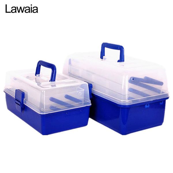 fishing accessories lawaia portable tackle boxe folding multi-purpose boxes plastic multi-layer storage box bait
fishing accessories lawaia portable tackle boxe folding multi-purpose boxes plastic multi-layer storage box bait