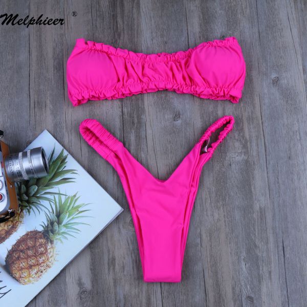 girls summer beach new bikini set pink brazilian swimwear bandeau biquini micro swimsuit bathing suit maillot de bain
girls summer beach new bikini set pink brazilian swimwear bandeau biquini micro swimsuit bathing suit maillot de bain