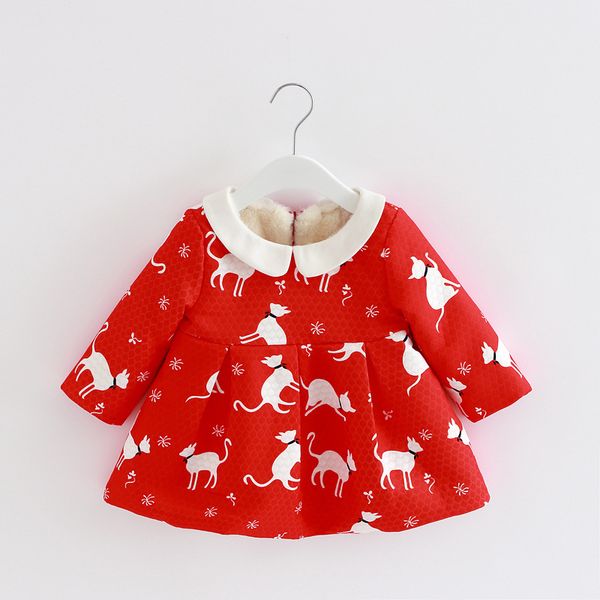 girls' dresses baby girls new year red fleece liner infant christmas birthday frocks one piece winter toddler girl princess es, Red;yellow
girls' dresses baby girls new year red fleece liner infant christmas birthday frocks one piece winter toddler girl princess es, Red;yellow