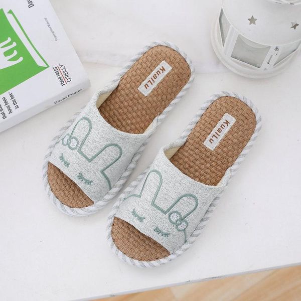 indoor linen slippers non-slip thick bottom men and women couples home floor spring autumn, Black
indoor linen slippers non-slip thick bottom men and women couples home floor spring autumn, Black