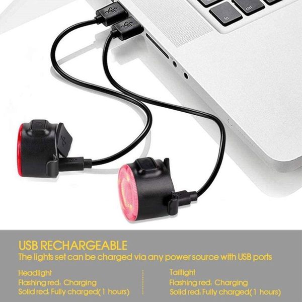 bicycle cob warning light rechargeable usb front and head led tail bike headlight back cycling set f7x2 lights
bicycle cob warning light rechargeable usb front and head led tail bike headlight back cycling set f7x2 lights