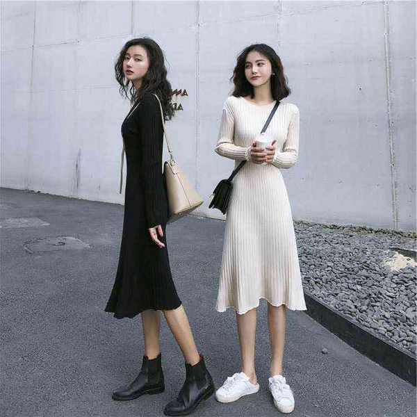 casual dresses (2 piec) autumn and winter bottomed sweater women's fashion dresses half high neck slim fitting korean long style, Black;gray
casual dresses (2 piec) autumn and winter bottomed sweater women's fashion dresses half high neck slim fitting korean long style, Black;gray